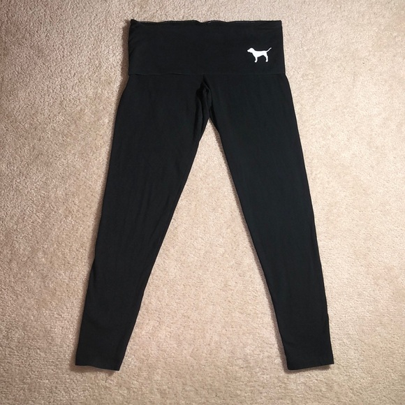 plain black yoga pants